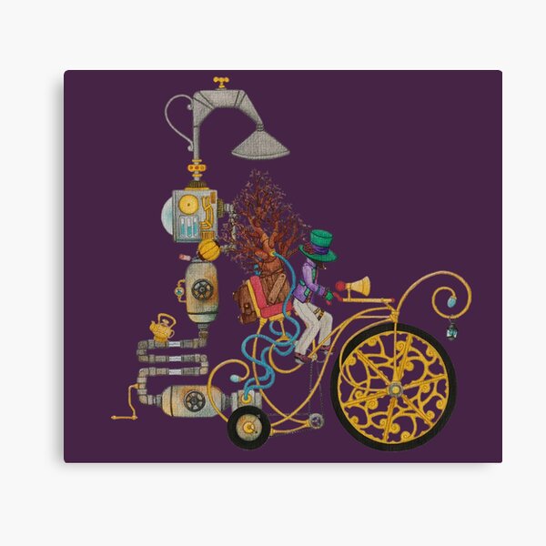 Grand-bis Steampunk - Steampunk Bike Canvas Print