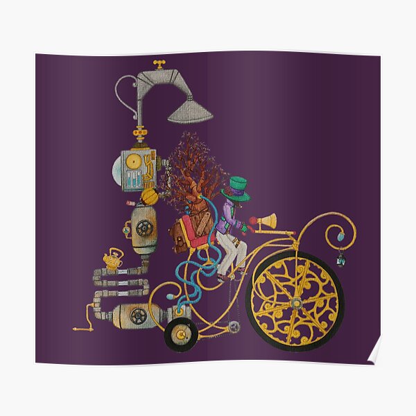 Grand-bis Steampunk - Steampunk Bike Poster