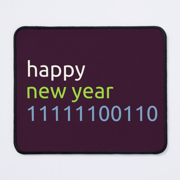 Item preview, Happy New Year 2022 Binary Ubuntu Console style designed and sold by trendingatees.