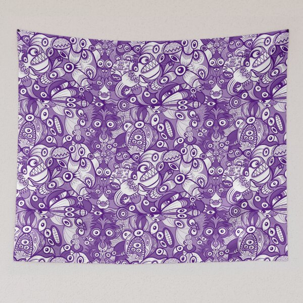 Item preview, Exploring the boundaries of life, weird critters in doodle art style designed and sold by Zoo-co.