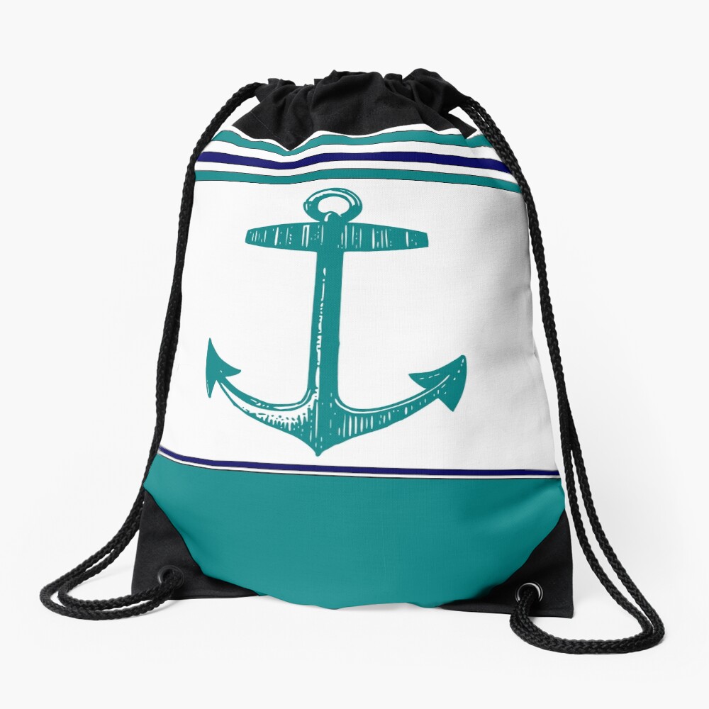 Anchor Drawstring Bag
