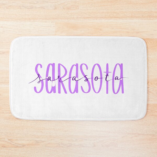 Item preview, Sarasota beach Typography of beach of Florida designed and sold by Floridaseaside.