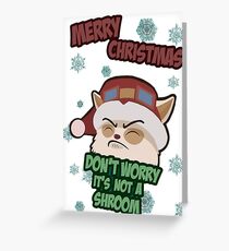Christmas Teemo Greeting Card