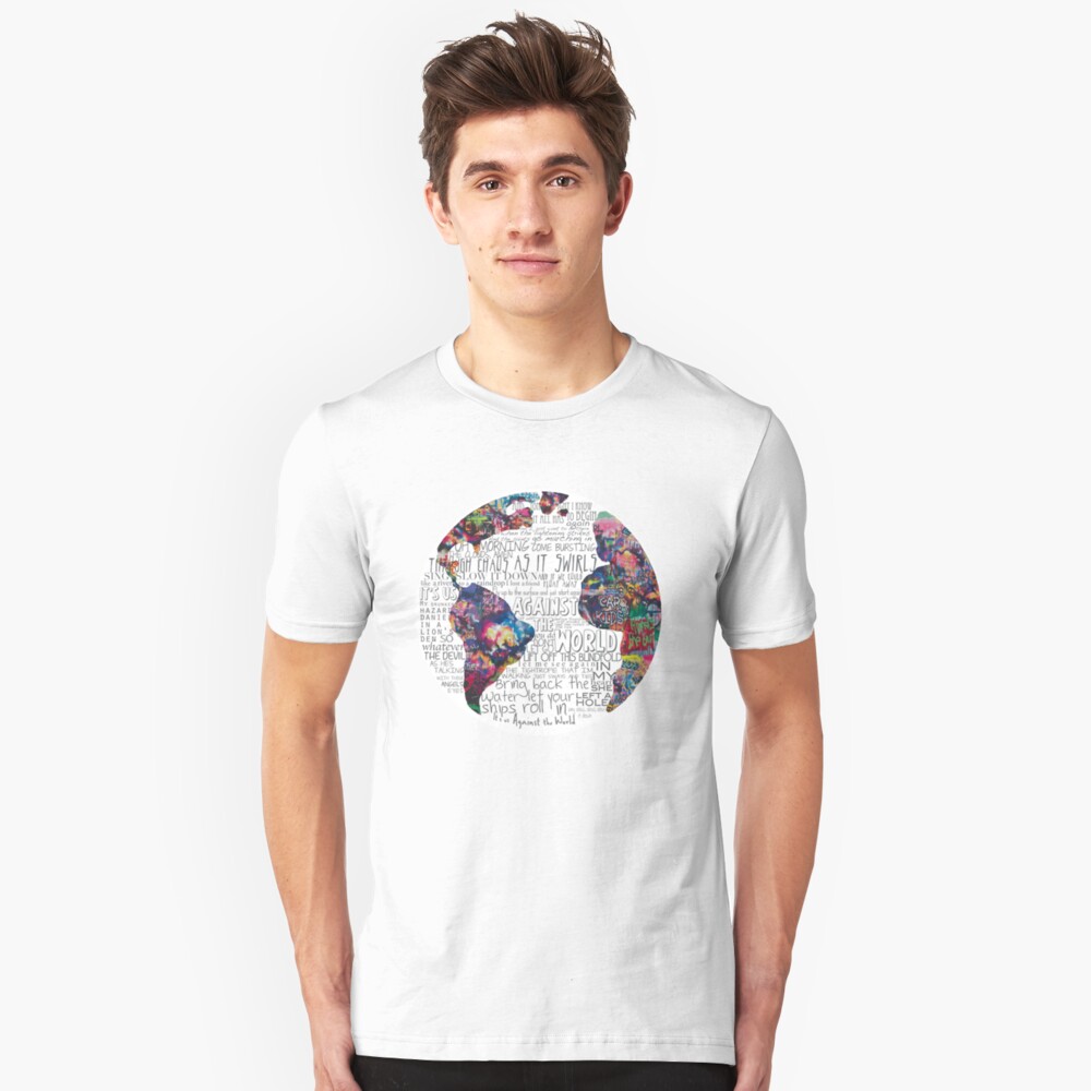 Us Against The World Slim Fit T-Shirt