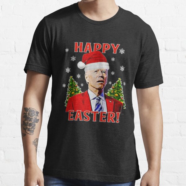 Funny Joe Biden confused Happy Easter Essential T-Shirt