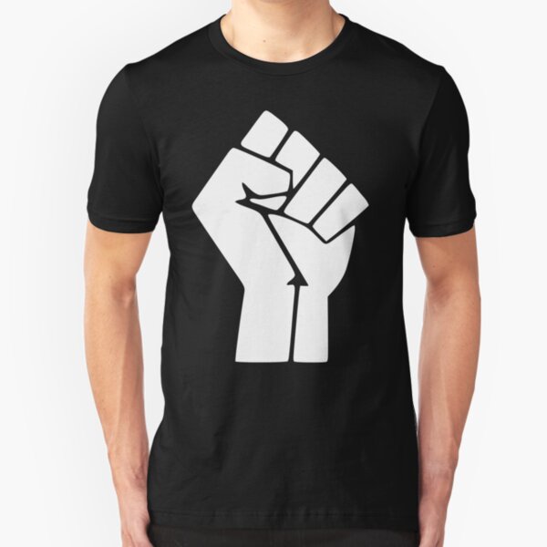 Black Lives Matter Logo Slim Fit T-Shirt