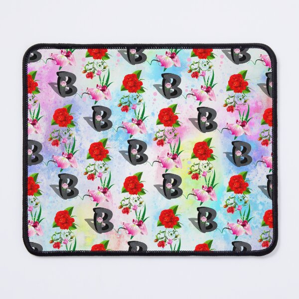 Item preview, Floral Letter B patterns  designed and sold by MoSaid.