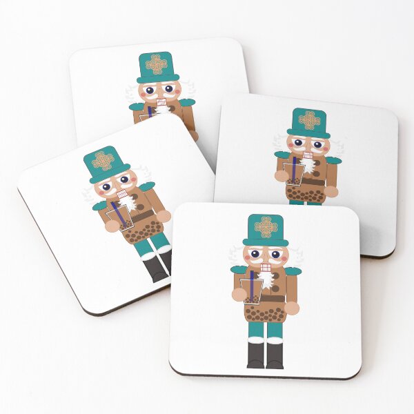Item preview, Boba Milk Tea Nutcracker designed and sold by MetaCynth.