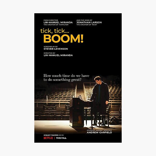 tick, tick... BOOM! #2 Photographic Print