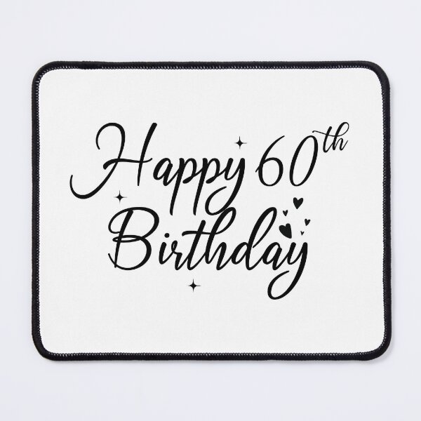 Item preview, Happy 60th Birthday Cake Topper 60 Years Old Bday Mom Dad  designed and sold by clothesy7.