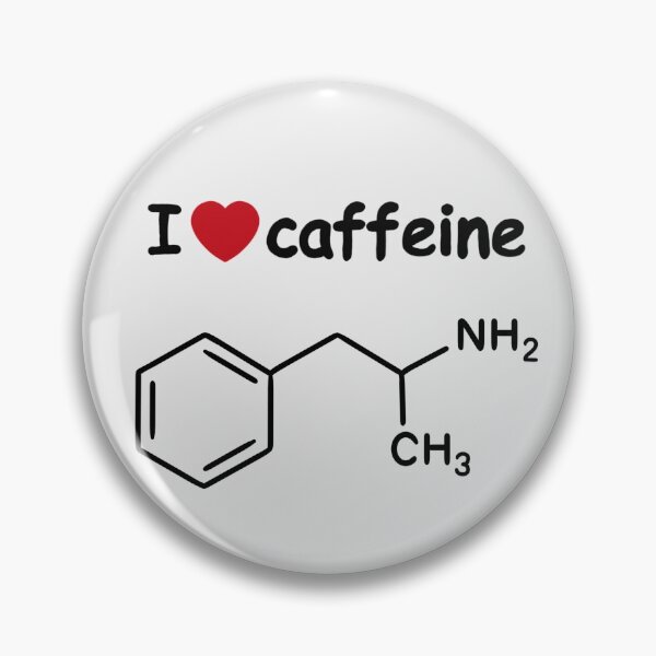 Item preview, I <3 caffeine designed and sold by secondhandheals.