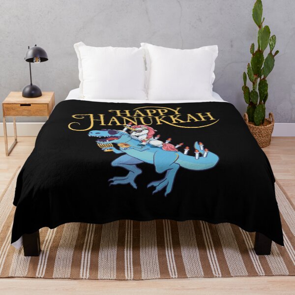 Item preview, Jewnicorn Funny Hanukkah Unicorn T-Rex Lover designed and sold by Dressed For Duty.
