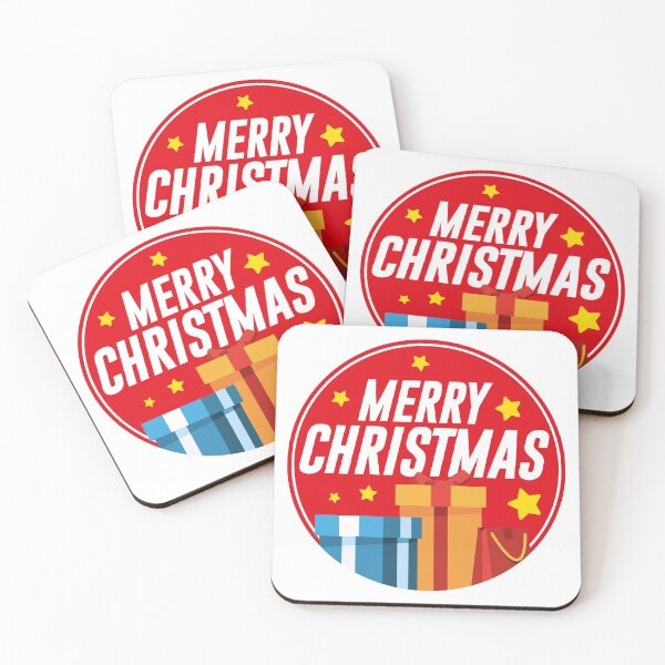Item preview, Merry Christmas Holiday Cheer Christmas Wishes designed and sold by StickerbashCo.