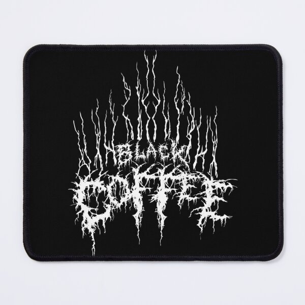 Item preview, Black Metal Coffee designed and sold by DarkRobots.