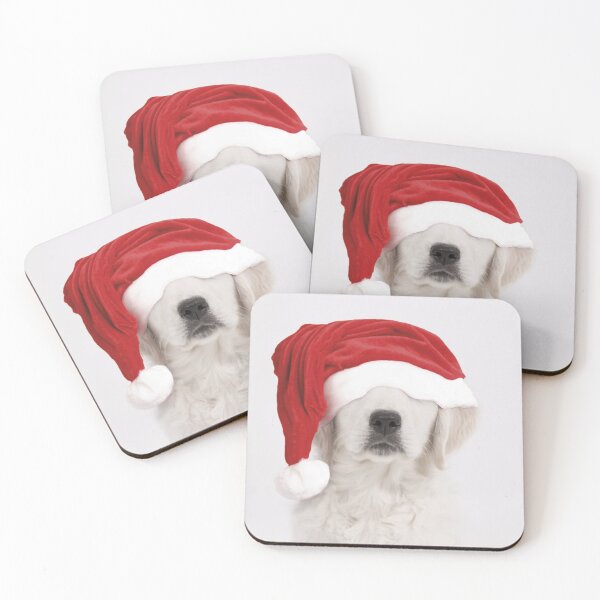 Item preview, Golden Retriever Christmas Cap designed and sold by Oliveirallan.