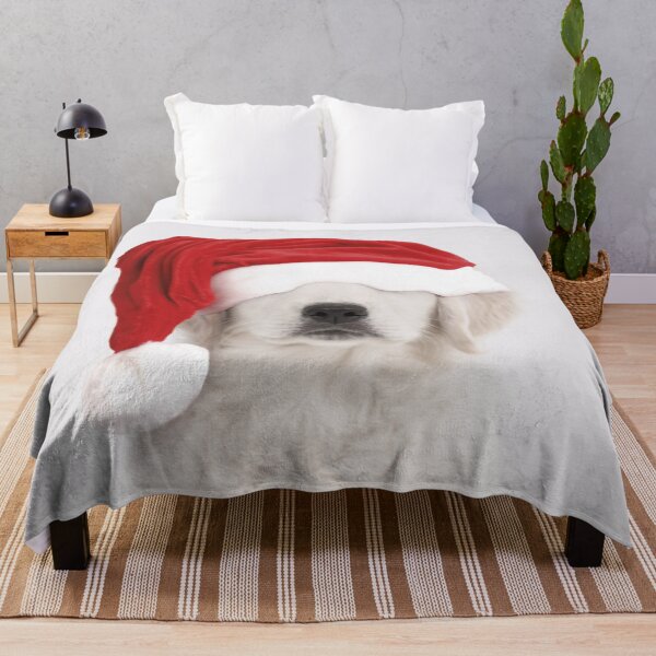 Item preview, Golden Retriever Christmas Cap designed and sold by Oliveirallan.