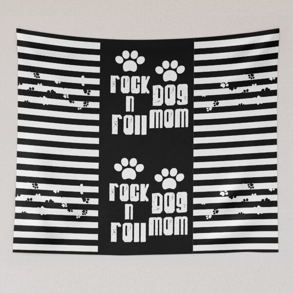 Item preview, Rock N Roll Dog Mom Mugs designed and sold by concettaellis.