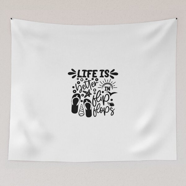 Item preview, Life Is Better Flip Flop designed and sold by LindaQuennell.
