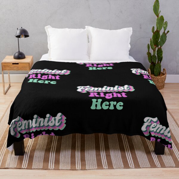 Item preview, Feminist Right Here, Im A Girl Whats Your Superpower designed and sold by SportyDogShop.