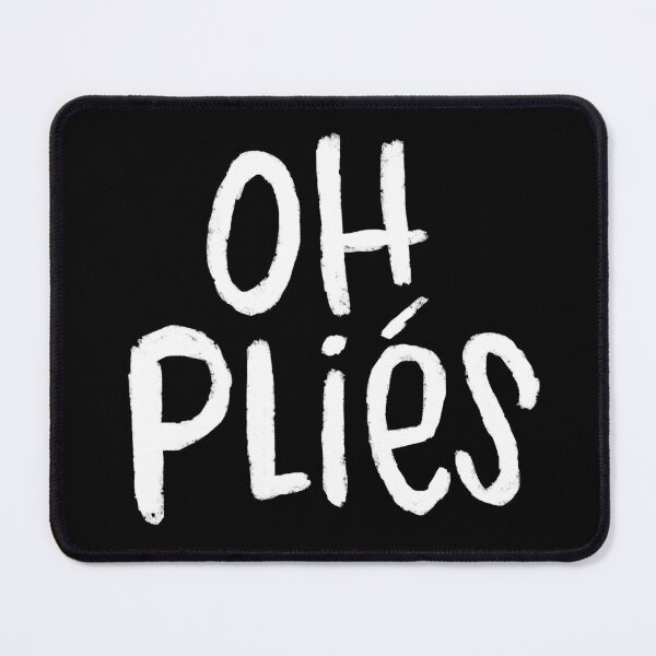 Item preview, Ballet Dance Life, Ballet Text, Typography Oh Plies designed and sold by danceink.