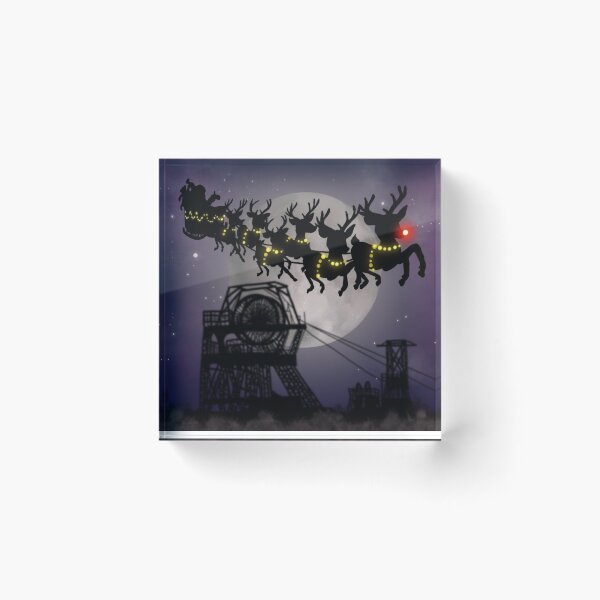 Item preview, Celestial Santa Silhouette- Chatterley Whitfield Mine designed and sold by RevolutionEarth.
