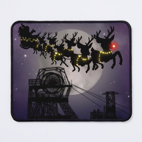 Item preview, Celestial Santa Silhouette- Chatterley Whitfield Mine designed and sold by RevolutionEarth.