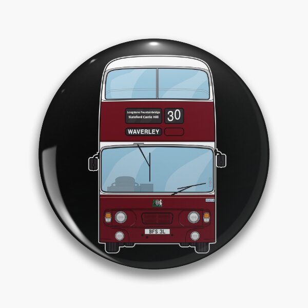 Item preview, Edinburgh Lothian BFS3L Leyland Atlantean Illustration 90s Scottish designed and sold by BFXIII.