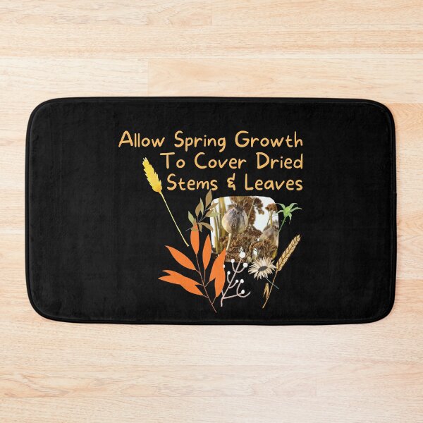 Item preview, Allow Spring Growth To Cover Dried Stems & Leaves Design designed and sold by EarthArtDesigns.