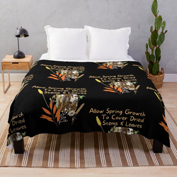Item preview, Allow Spring Growth To Cover Dried Stems & Leaves Design designed and sold by EarthArtDesigns.