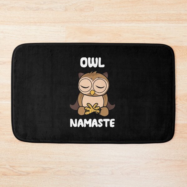 Item preview, Owl Namaste, I Just Freaking Love Owls Ok designed and sold by SportyDogShop.
