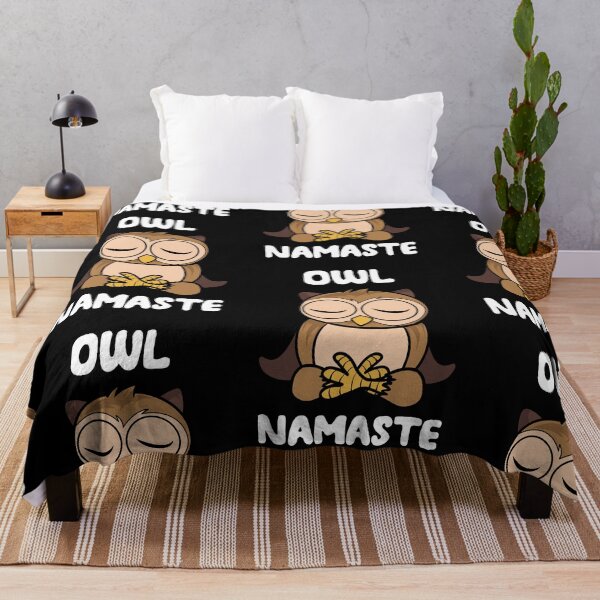 Item preview, Owl Namaste, I Just Freaking Love Owls Ok designed and sold by SportyDogShop.