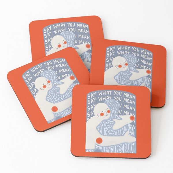 Item preview, Say What You Mean designed and sold by aaalou.