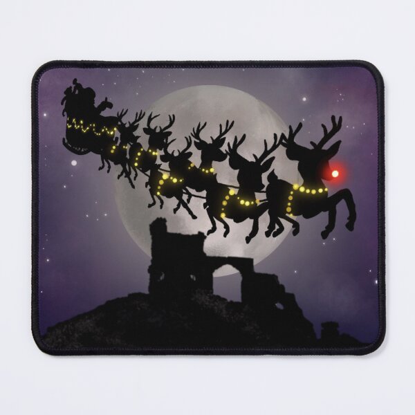 Item preview, Celestial Santa Silhouette - Mow Cop Castle designed and sold by RevolutionEarth.
