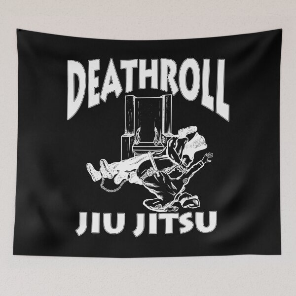 Item preview, Death Roll Jiu Jitsu designed and sold by RetroGrappler.