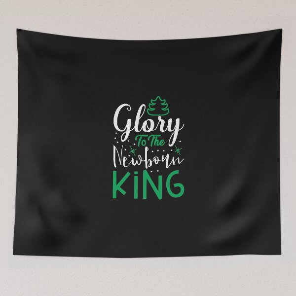 Item preview, Glory To The Newborn King designed and sold by MollinS7.