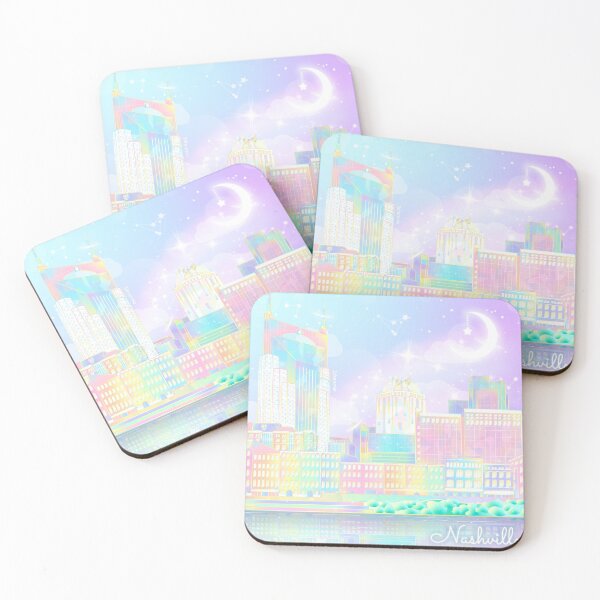 Item preview, Nashville Sparkling Cityscape designed and sold by 3dreamieshop.