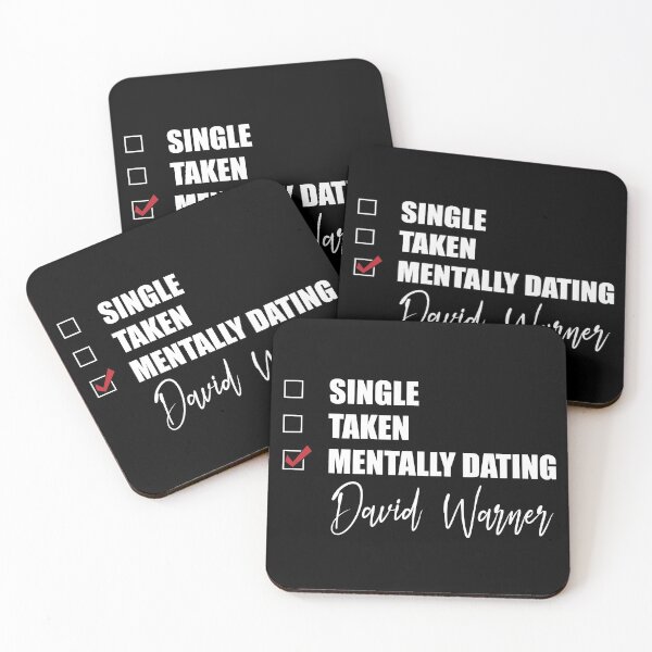 Item preview, Mentally Dating David Warner designed and sold by Bend-The-Trendd.