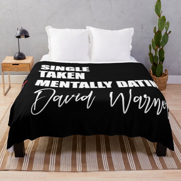 Item preview, Mentally Dating David Warner designed and sold by Bend-The-Trendd.