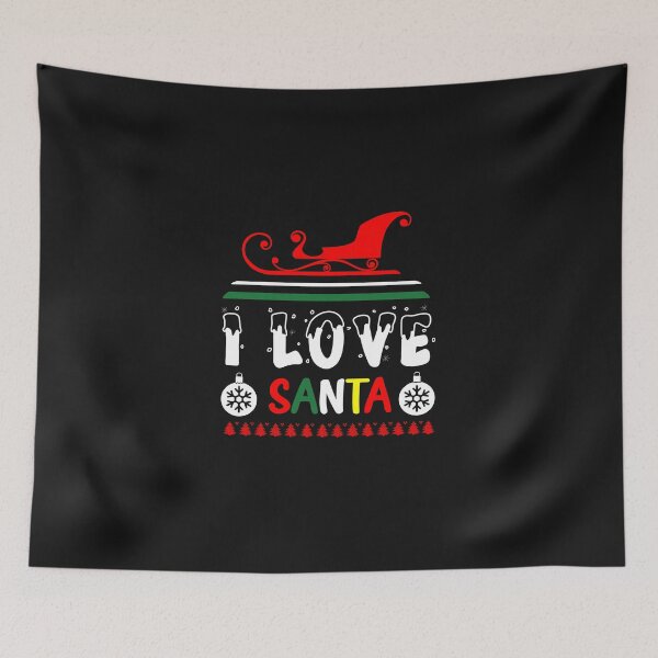 Item preview, I Love Santa Christmas designed and sold by MollinS7.