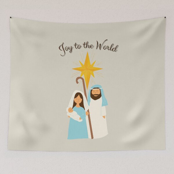 Item preview, Alegría para el mundo Sagrada Familia designed and sold by Ksaavet.