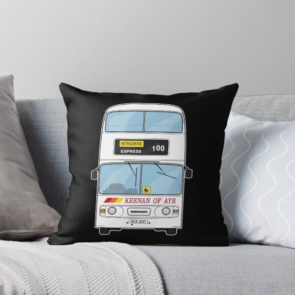 Item preview, Keenan of Ayr Leyland Atlantean AN68 HGD213T Illustration 90s 80s Ayrshire Scottish designed and sold by BFXIII.