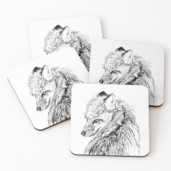 Item preview, Fox Pen Drawing designed and sold by JulieSpriddle.