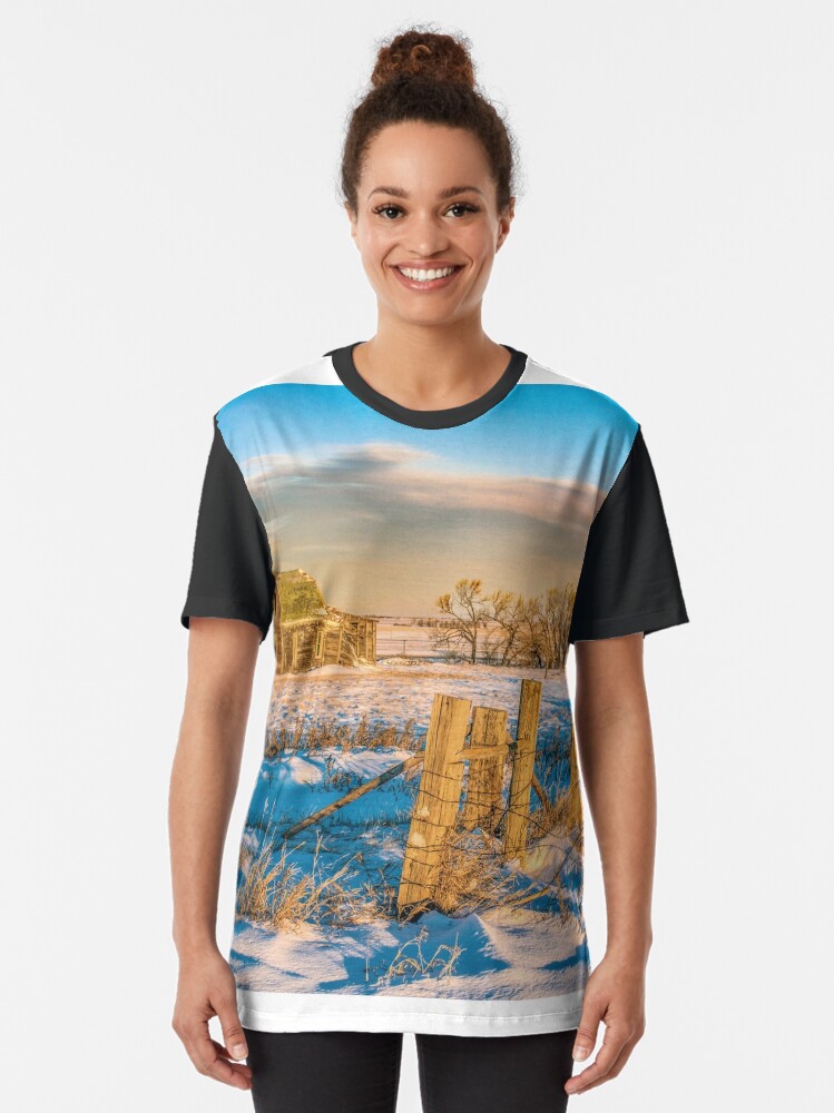 Thumbnail 2 of 5, Graphic T-Shirt, Fenster Farm designed and sold by jwwalter.