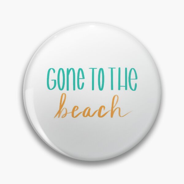 Item preview, Gone to the beach Typography designed and sold by Floridaseaside.