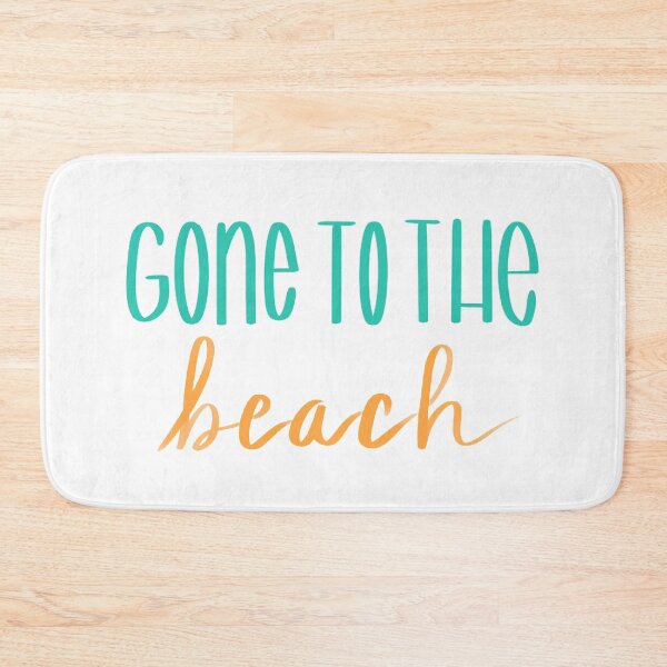 Item preview, Gone to the beach Typography designed and sold by Floridaseaside.