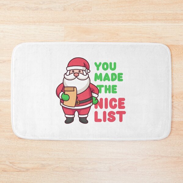 Item preview, Christmas Naughty List Merry Santa Christmas Holiday designed and sold by StickerbashCo.