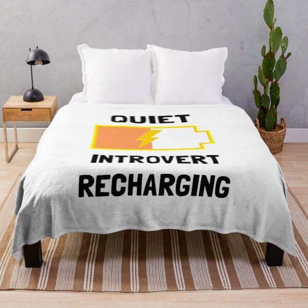 Item preview, Quiet! Introvert Recharging! designed and sold by Capputeeno.