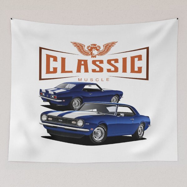 Item preview, Classic Blue Camaro designed and sold by Yourauto.