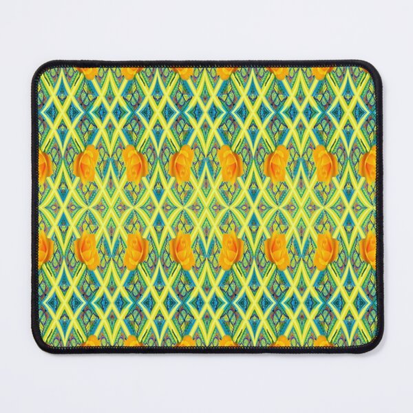 Item preview,  GOLDEN GARDEN ROSES BUTTERFLY ABSTRACT PATTERNS  designed and sold by sharlesart.