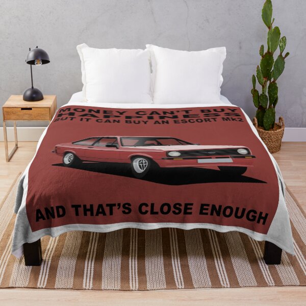 Item preview, Ford Escort Mexico Mk2 2 Door Venetian Red Happiness Art designed and sold by Hamilton illustrations.